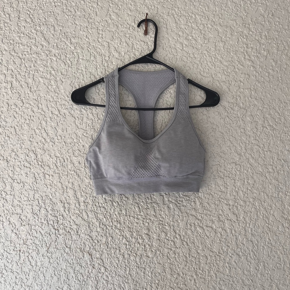 Alphalete impact bra grey medium